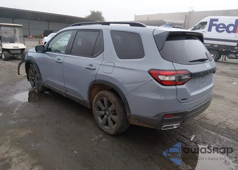2025 Honda Pilot Sport из США, поврежденный, VIN 5FNYG1H33SB167573